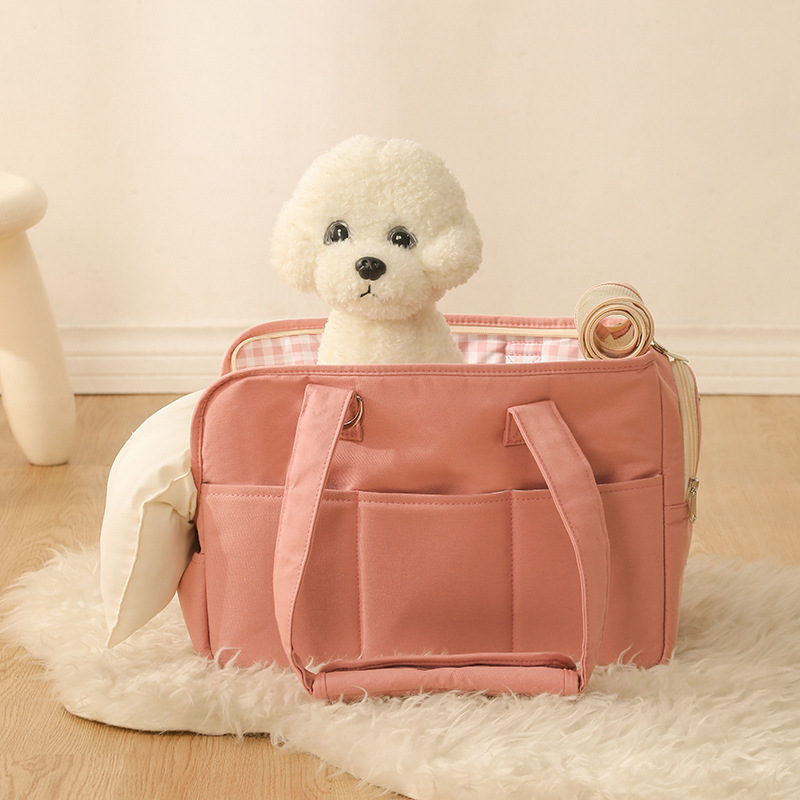 Large capacity cat bag pet bag portable pet travel bag — image 7