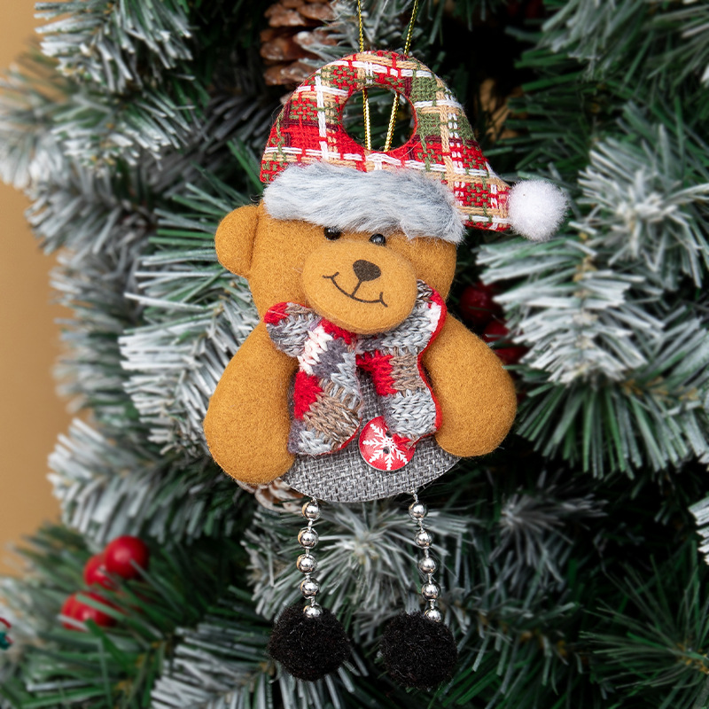 Decorative items for elderly people, snowmen, reindeer ornaments, Christmas tree accessories — image 10