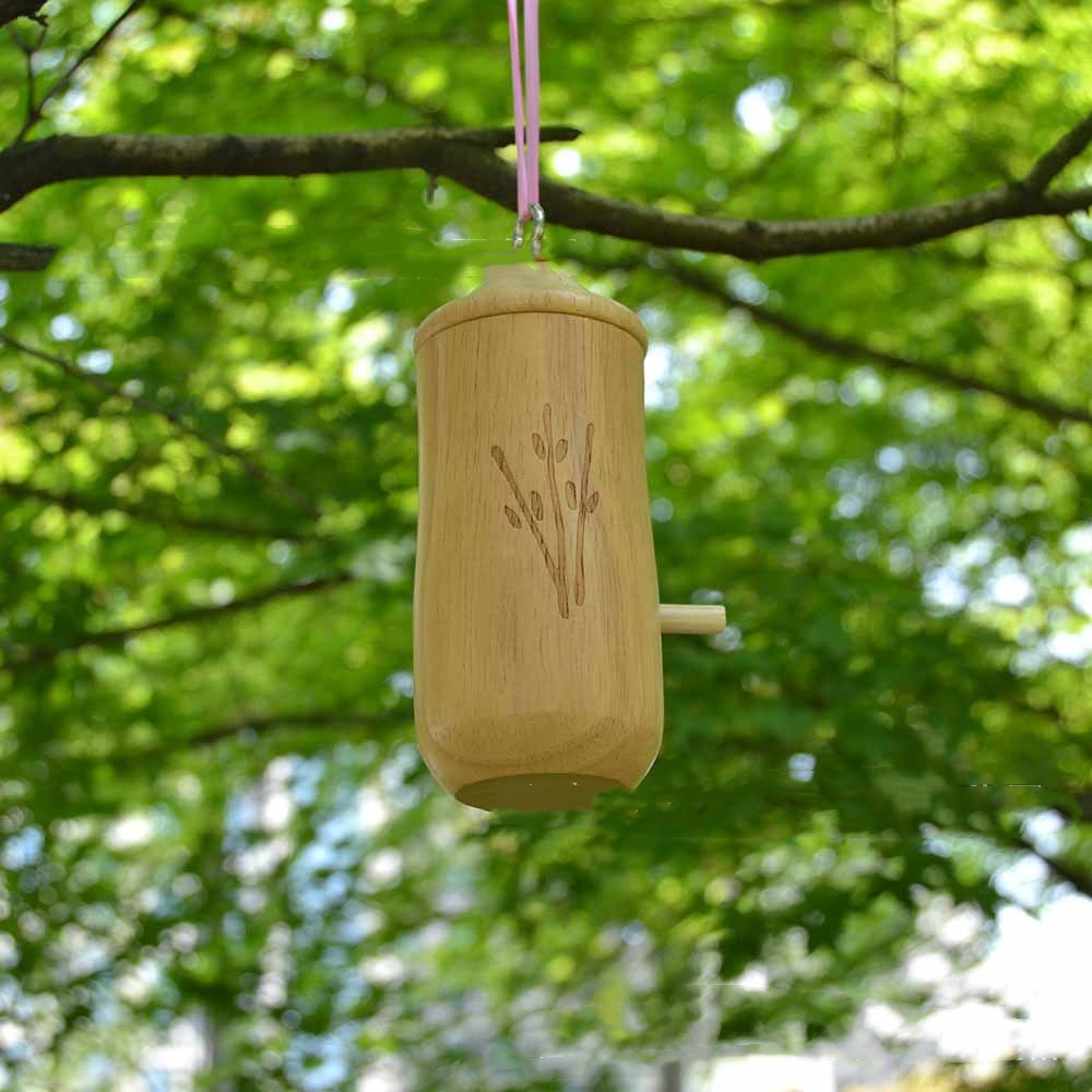 Casa de Nido Suspendida para Colibris Obra de Madera Artesanal — imagen 8
