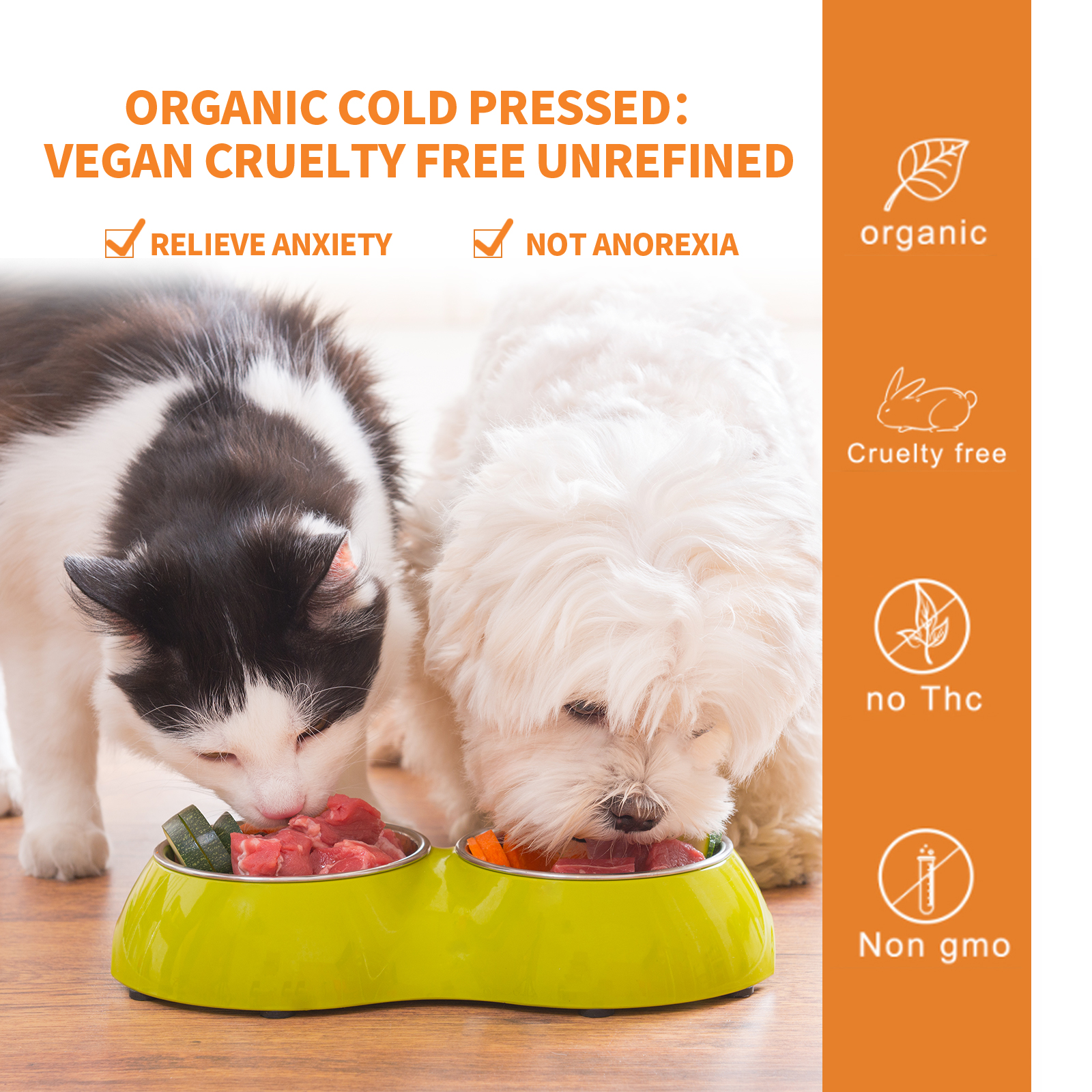 Yegbong Cat And Dog Care Essence, Pet Cat And Dog Enhance Health Eat Care Sesame Seed Oil Essence — image 6