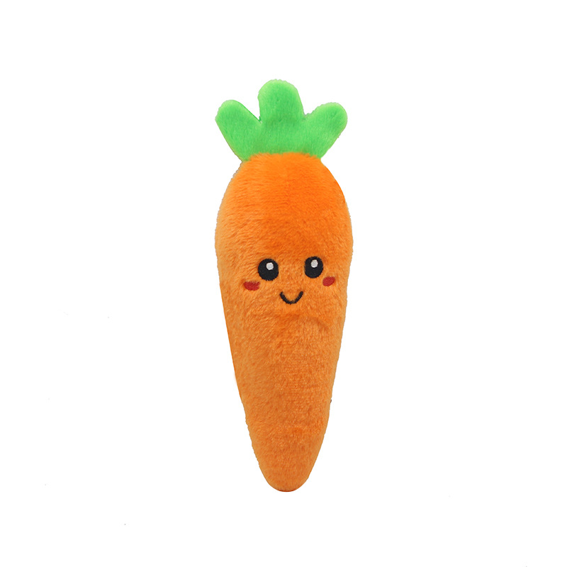 Pet Plush Sound Toys Fruits and Vegetables Dogs and Cats Educational Toys Supplies Cactus, Corn, Eggplant — image 10