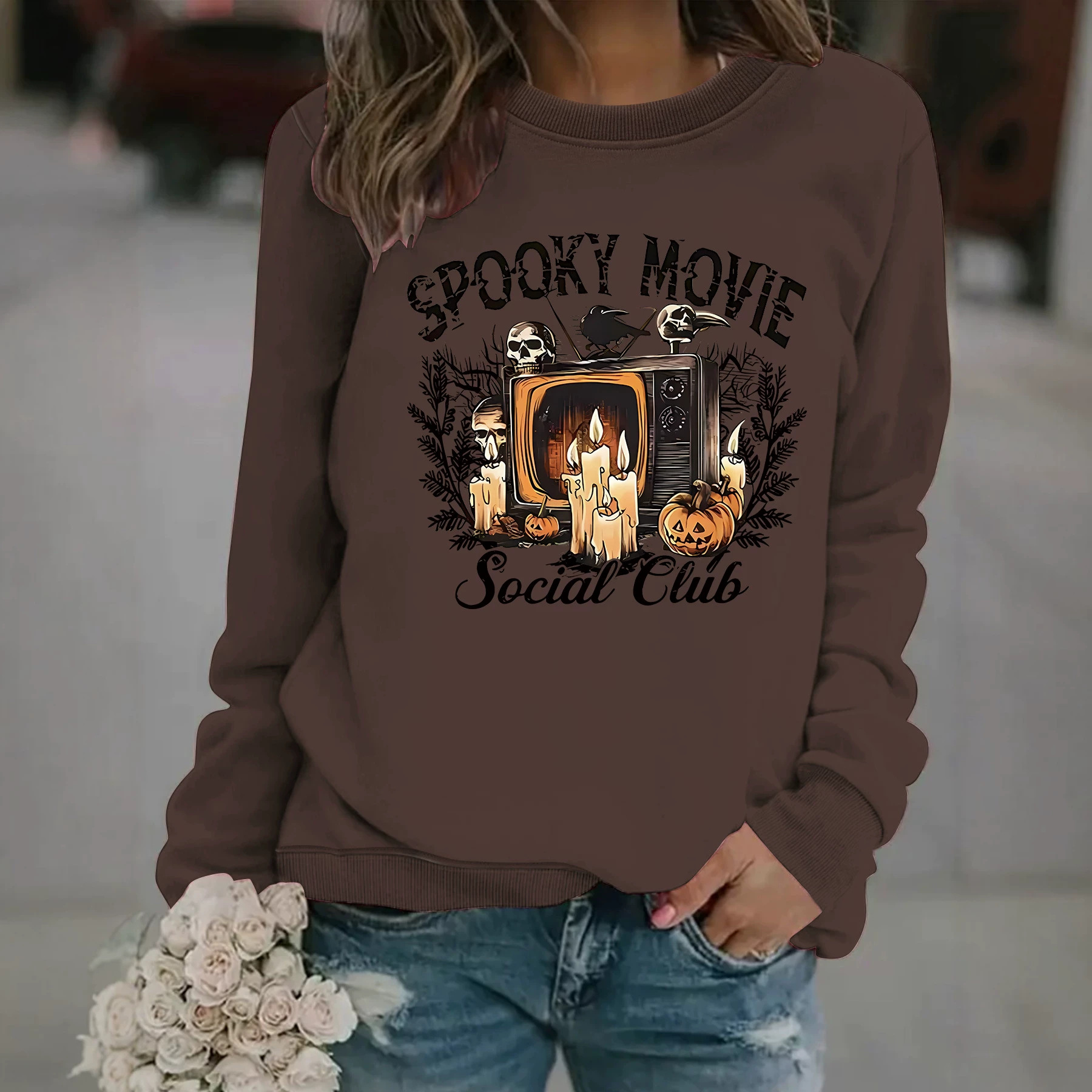Crow base long sleeved hoodie — image 6