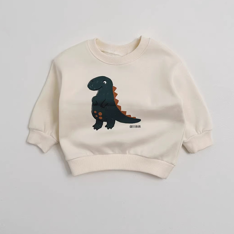 Cartoon dinosaur hoodie spring and autumn versatile top — image 4