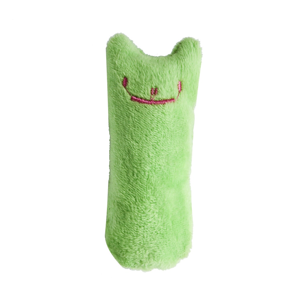 Juguetes de Pepino para Gatos que Mastican, Interactivos y Divertidos, Juguetes de Peluche con Garras y Sonido para Gatas y Kitten — imagen 7