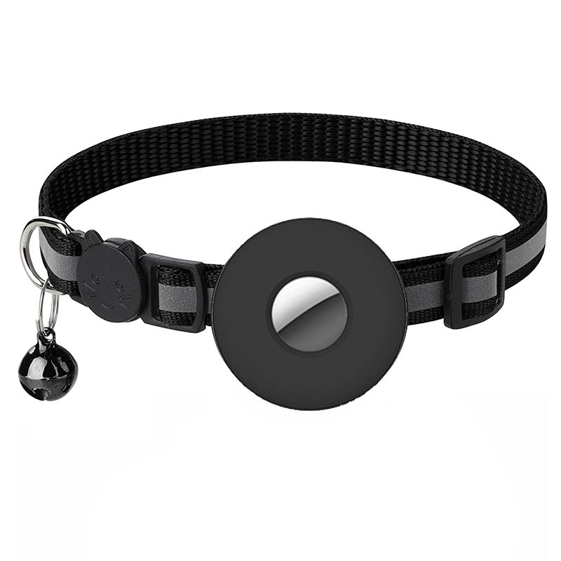 Airtag Cat Collar Airtag Pet Collar With Bell Airtag Reflective Collar — image 8