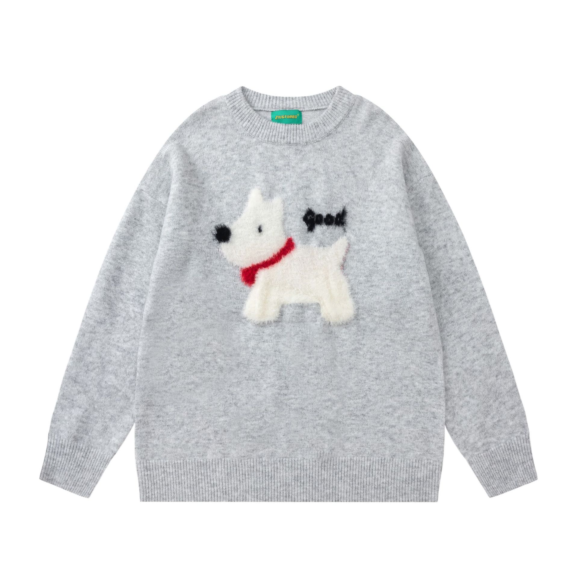 Unique puppy design sweater — image 2