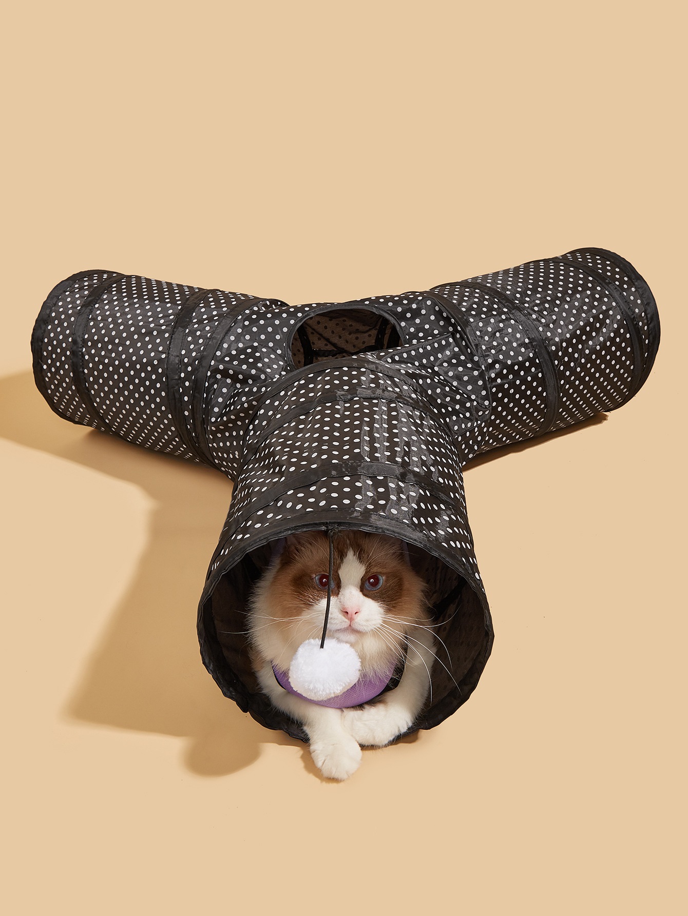 Collapsible Channel Cat Toys Pet Supplies — image 1