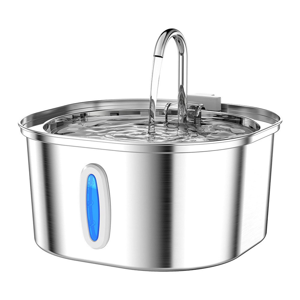 Stainless Steel Smart Pet Water Dispenser with Automatic Circulation and Filtration, Large Capacity Feeder for Cats and Dogs — image 6