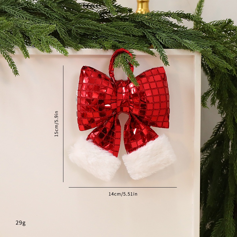 Adorno de Mariposa Brillante para Árbol de Navidad, Decoración de Vidrio para Ventana Hotel y Colgador de Navidad — imagen 15