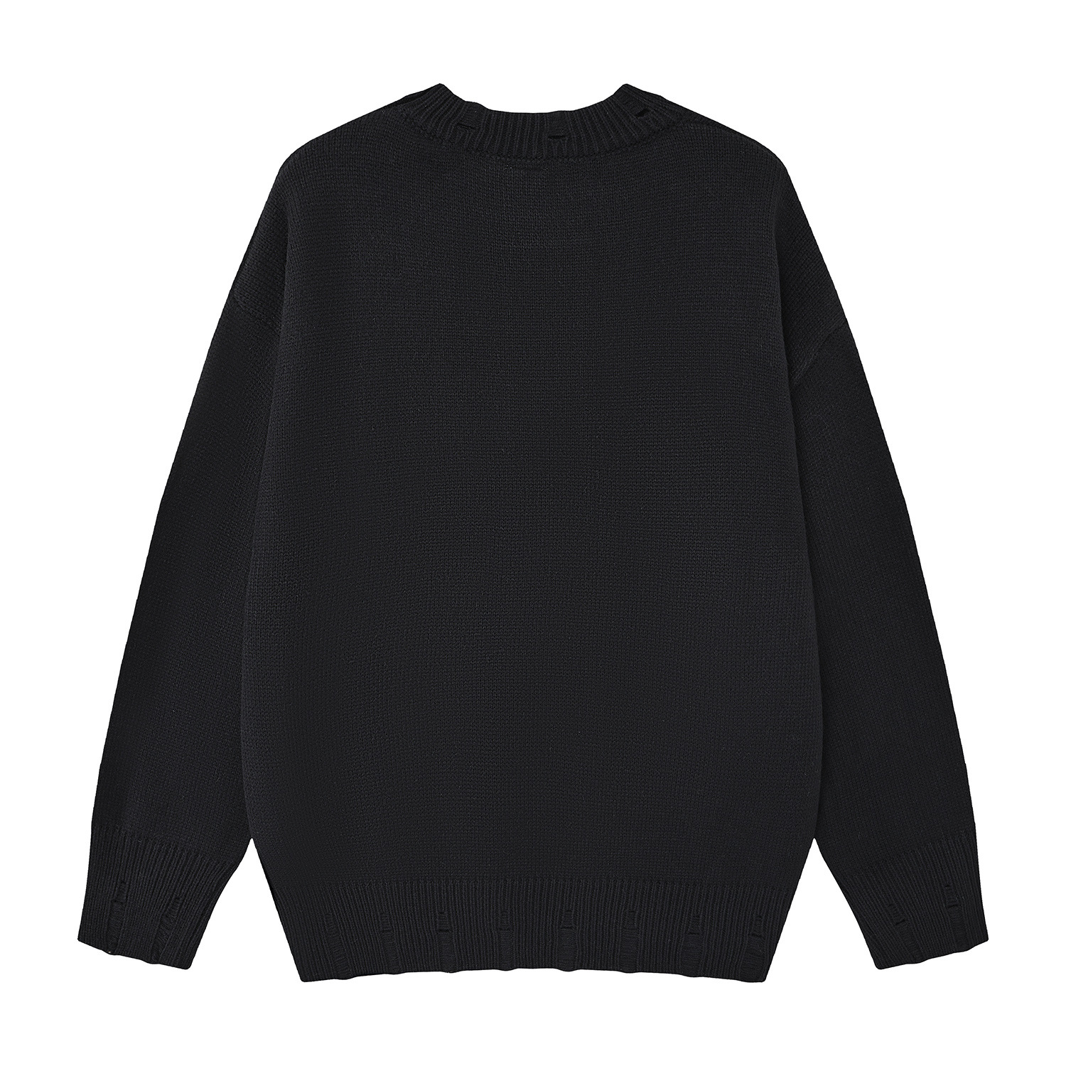 Butterfly jacquard destroys sweater — image 3