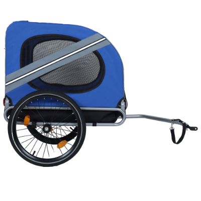 Large Folding Bike Trailer For Dogs 120LB Capacity All-Terrain Pet Carrier, Durable Steel Frame For Cycling, Jogging, Camping Outdoor Adventures — imagen 9