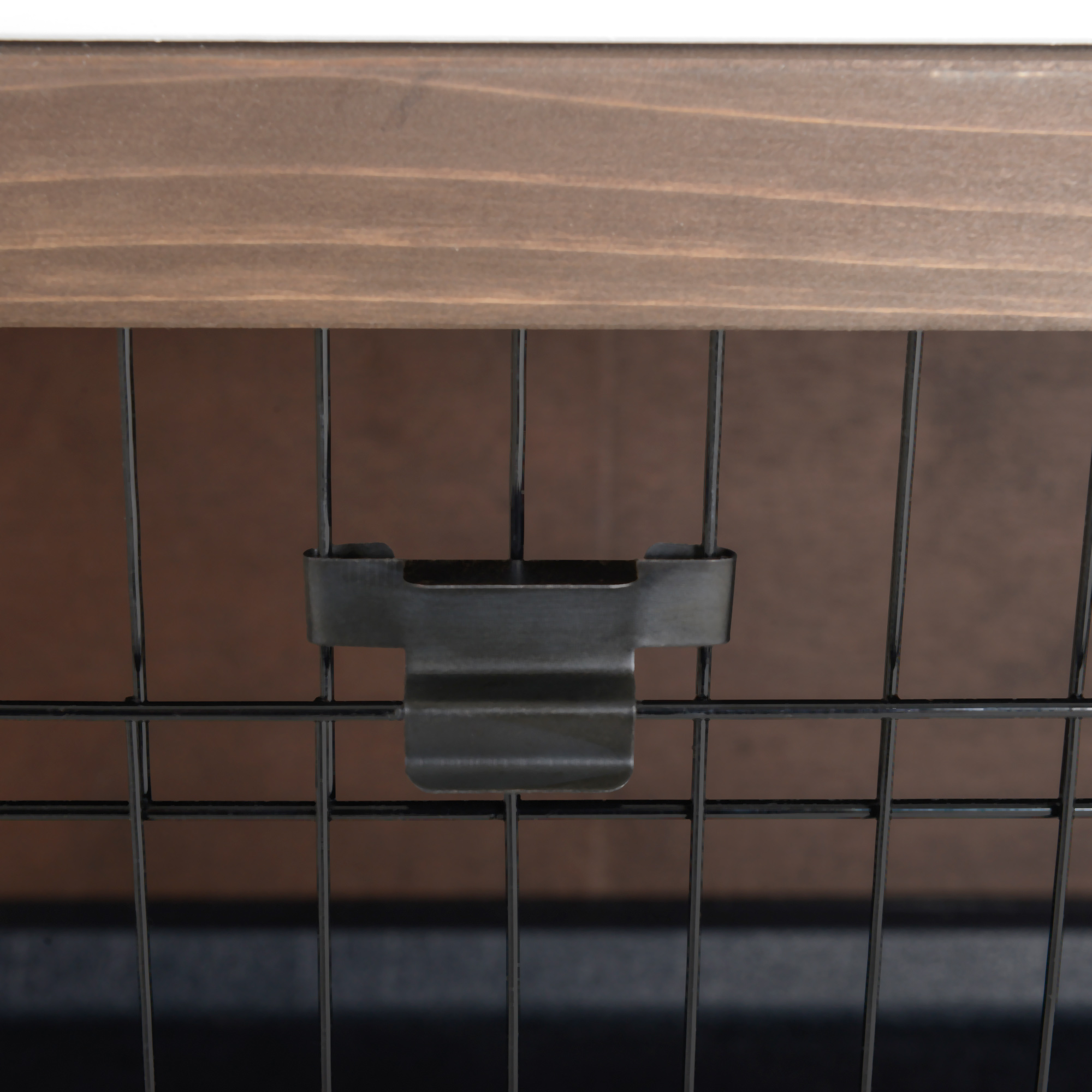 Casa para Conejos de Madera con Techos de Asfalto y Divisores para Animales Pequeños — imagen 6