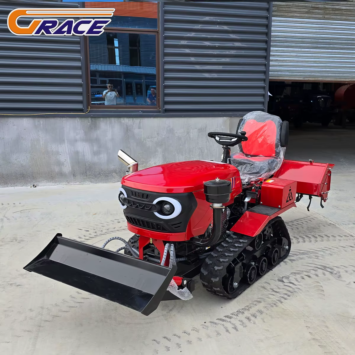 Tractor de Rodaje Agrícola Personalizable 50CV Equipo Multifuncional para Uso Intenso — imagen 3