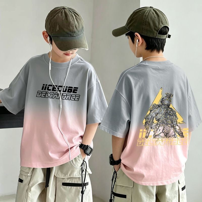 Cool Dragon Short Sleeve T-Shirt for Boys — image 19