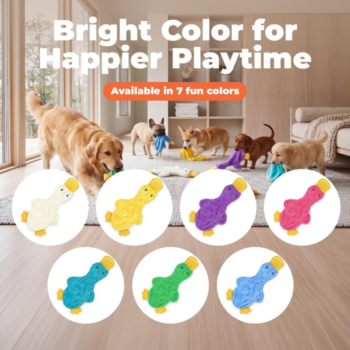 Best Pet Supplies Juguete Masticable Interactivo con Sonido para Perros, Ideal para Perros que Muerden, Perros Pequeños, Medianos y Grandes, y Amantes de Traer la Pelota — imagen 3