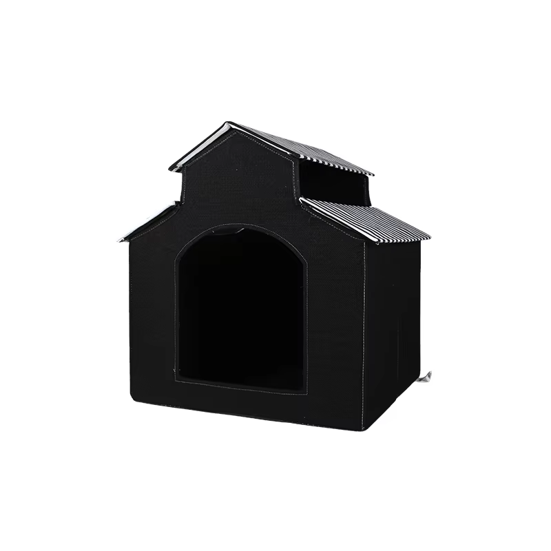 New Oxford Cloth Cat House Four Seasons Universal Warm Cat Nest Folding Storage Portable Cat Villa Cat Delivery Room — image 6