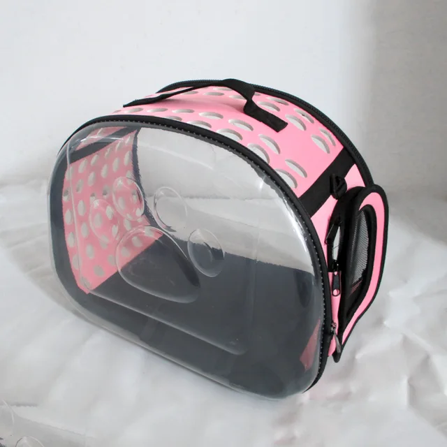 Luxury Large Single Shoulder Handbag Space Portable Mesh Breathable Transparent Travel Pet Cat Dog Outdoor Carrier Carrying Bag — image 9