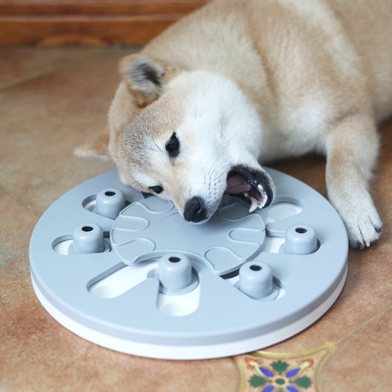 Puppy Pet Puzzle Toy Dog Intelligence Toy Food Hunting Toy Dog Snack Slow Food Leakage Bowl — image 2