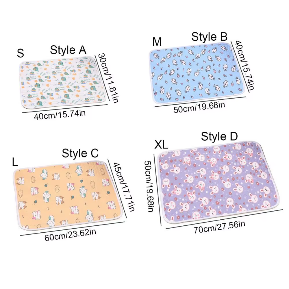 Pet Dog Bed Mats Cartoon Dog Cooling Mat Latex Cotton Non-slip Pet Ice Pad Soft Pet Cool Mat Bed Camping — image 6