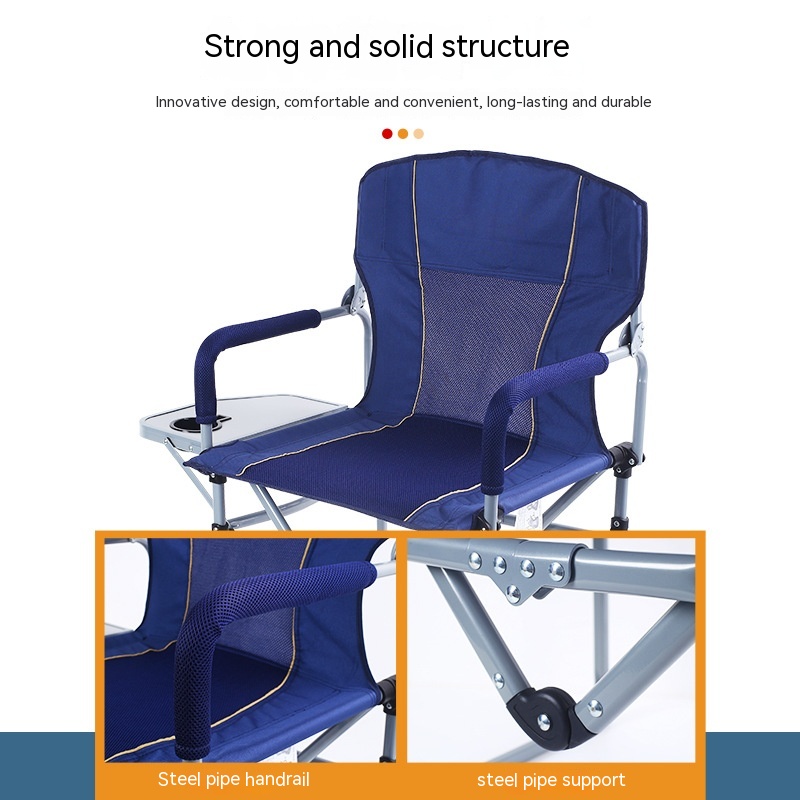 Silla de Camping, Pesca y Playa Reclinable Plegable — imagen 12