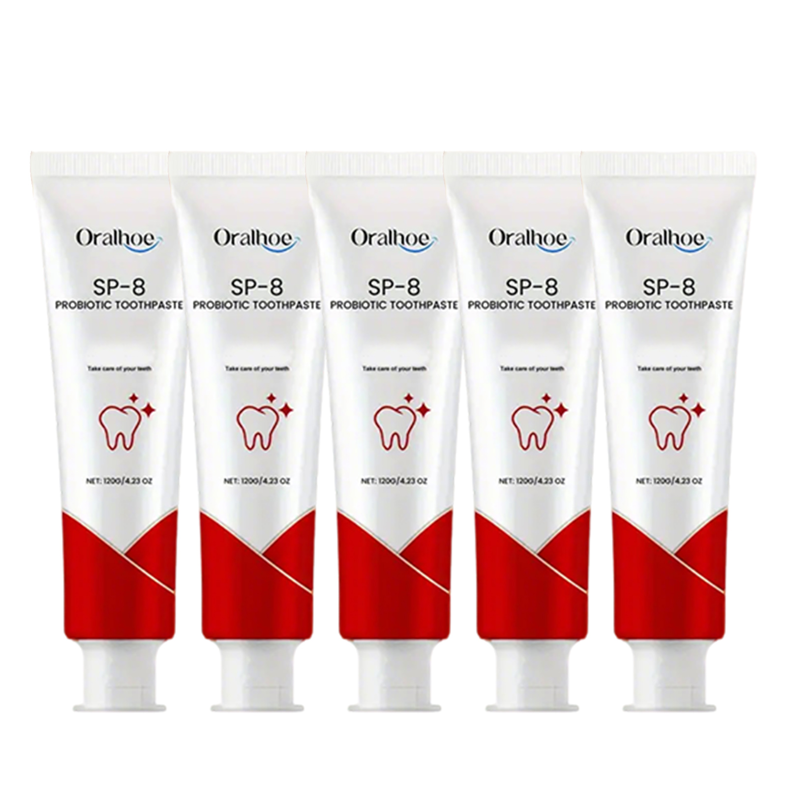 SP-8 Probiotic Toothpaste Deep Clean, Bright White Teeth & Long-Lasting Mint Freshness — image 1