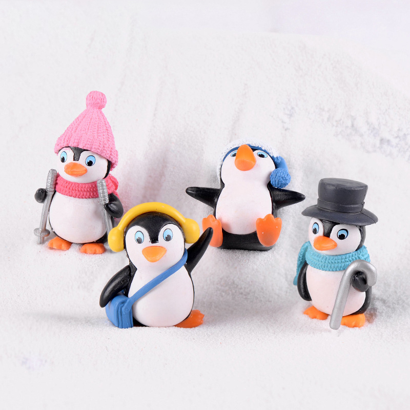 Moss Micro Landscape Jewelry Winter Penguin Male DIY Small Ornaments Multiple Internal Ornaments Crafts — image 2