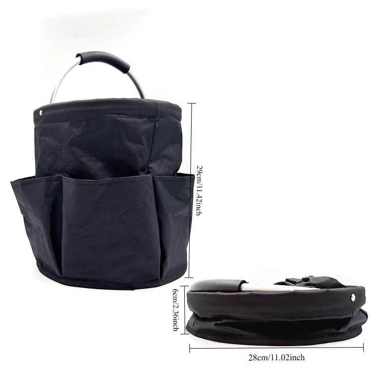 Horse Grooming Kit 12‑Pcs Horse Care Cleaning Tools Set with Foldable Storage Bucket for Horse Care — image 5
