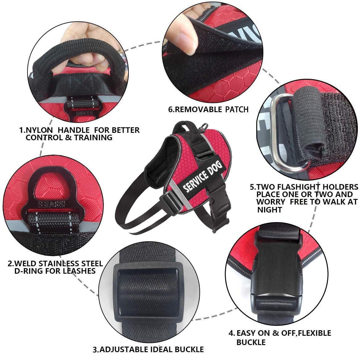 Pet Dog New Reflective Comfortable Pet Chest Strap Traction Rope Leash Undershirt Pet Chest Strap — image 4