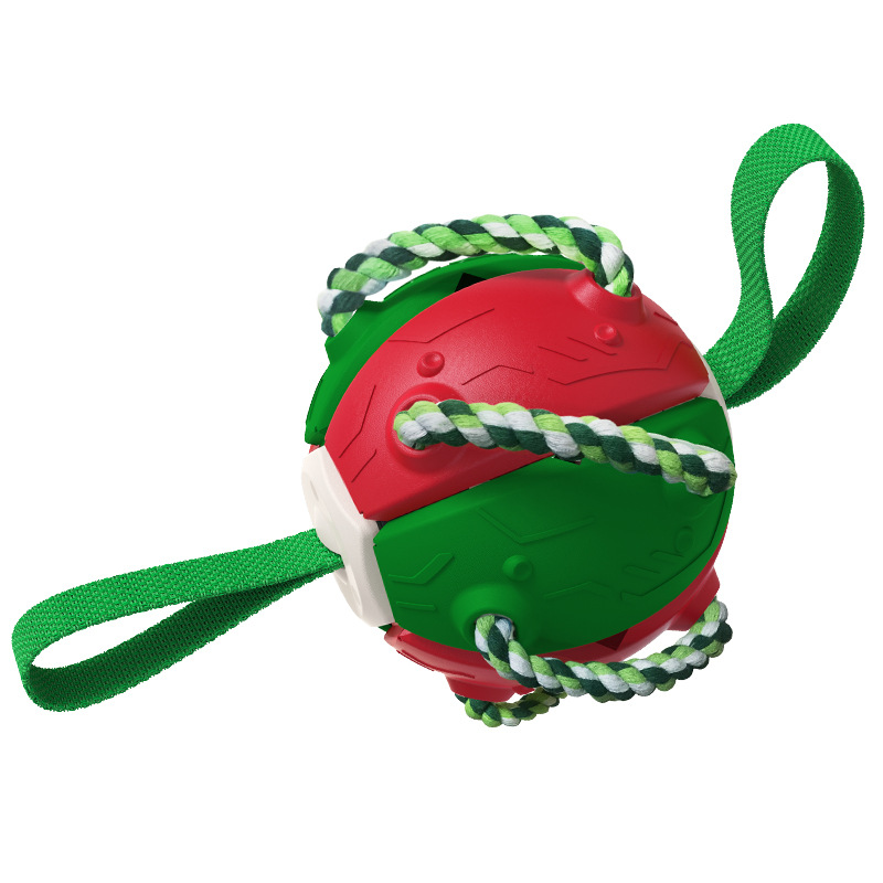 Pet Supplies Throwing Frisbee Outdoor Training Interactive Frisbee Football Dog Toy — image 8