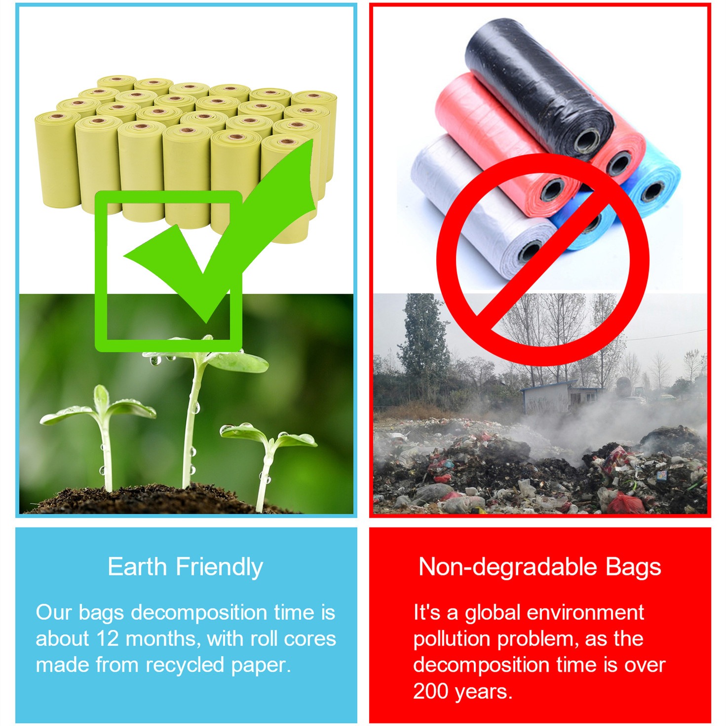 Corn starch based biodegradable pet garbage bags — image 8