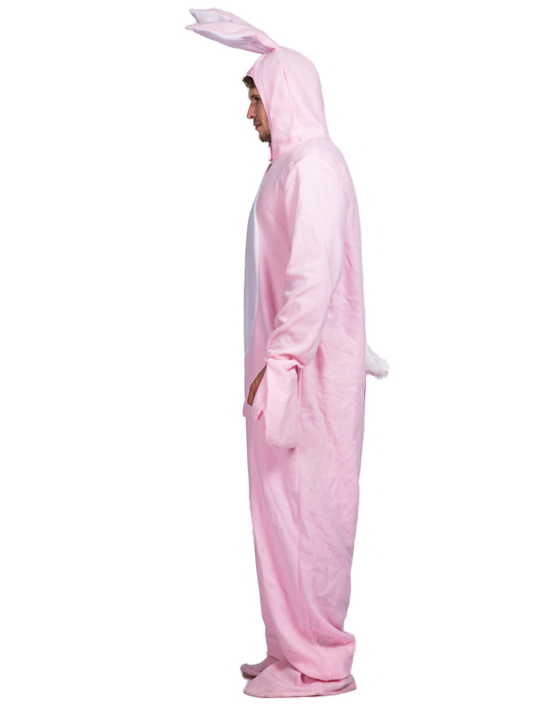 Disfraz de Conejo Rosado para Halloween - Pijamas Animales para Adultos — imagen 3