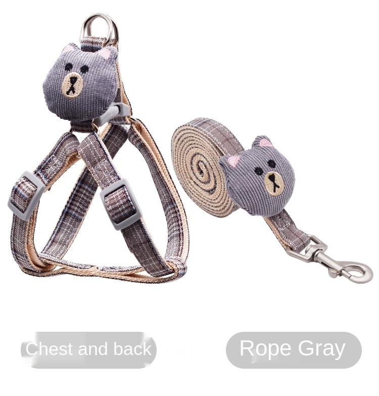 Dog Rope Bear Puppet Dog Traction Rope Adjustable Cat Rope Dog Rope Dog Chain Cat Rope Pet Traction Rope — image 8