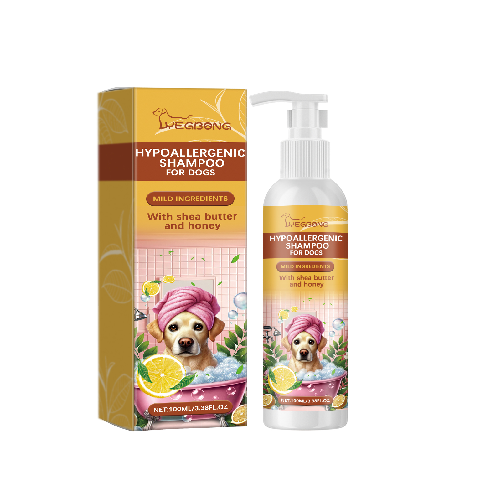 Shampoo For Dogs Gentle Cleansing Shampoo For Dog Hair Moist, Smooth And Tangle-Free — image 2