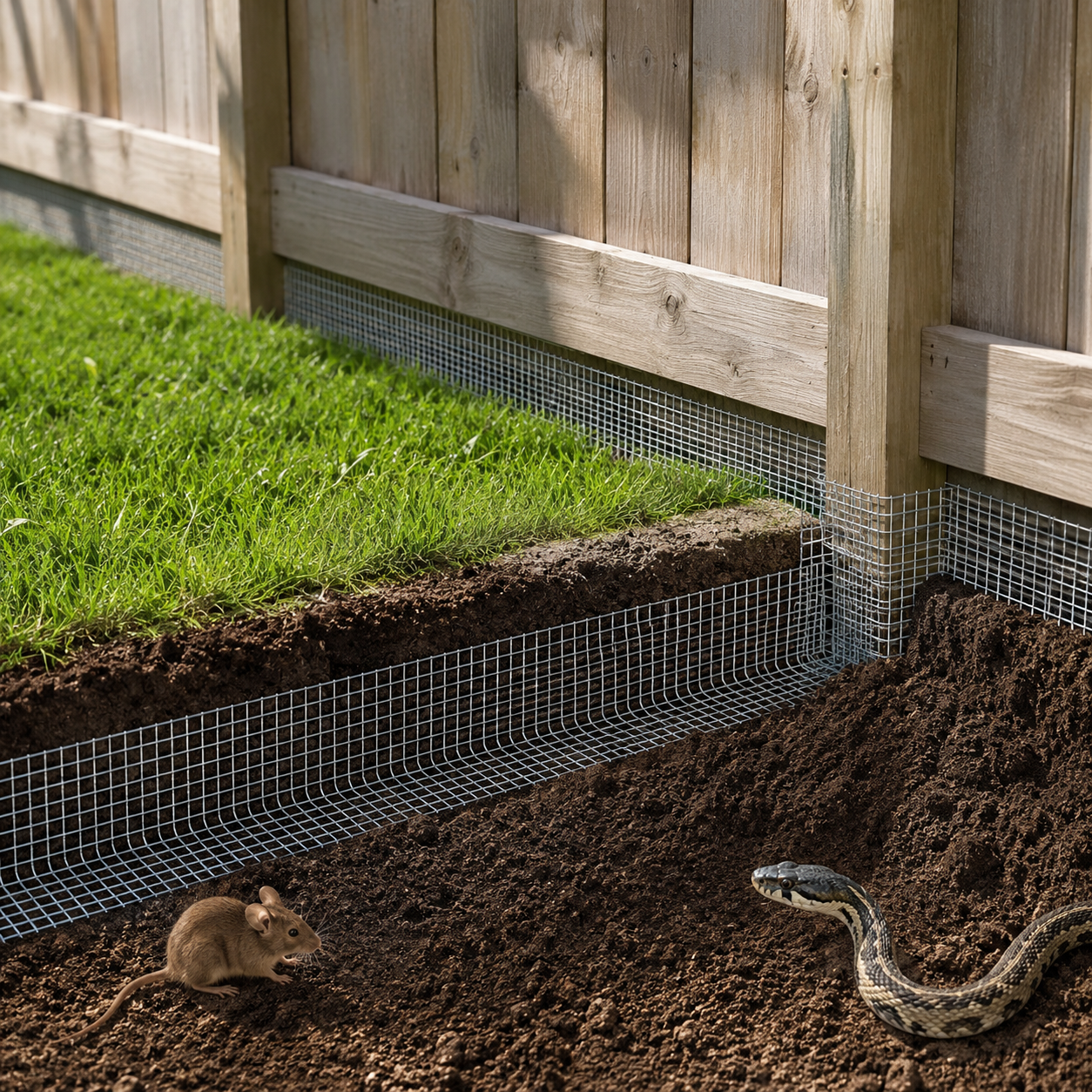 Malla Metálica Blanca de 24in x 100ft, Rollo de Alambre de Gallinero Soldado de 1/2 Pulgada, Cerca para Jardín y Plantas, Apta para Gallineros y Renovación del Hogar — imagen 13
