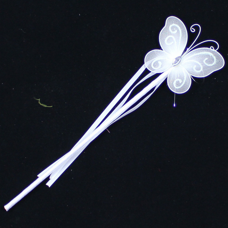 Varita Mágica de Hada Mariposa para Disfraz de Niña de las Flores, Fiesta y Presentaciones, Alas de Ángel — imagen 2