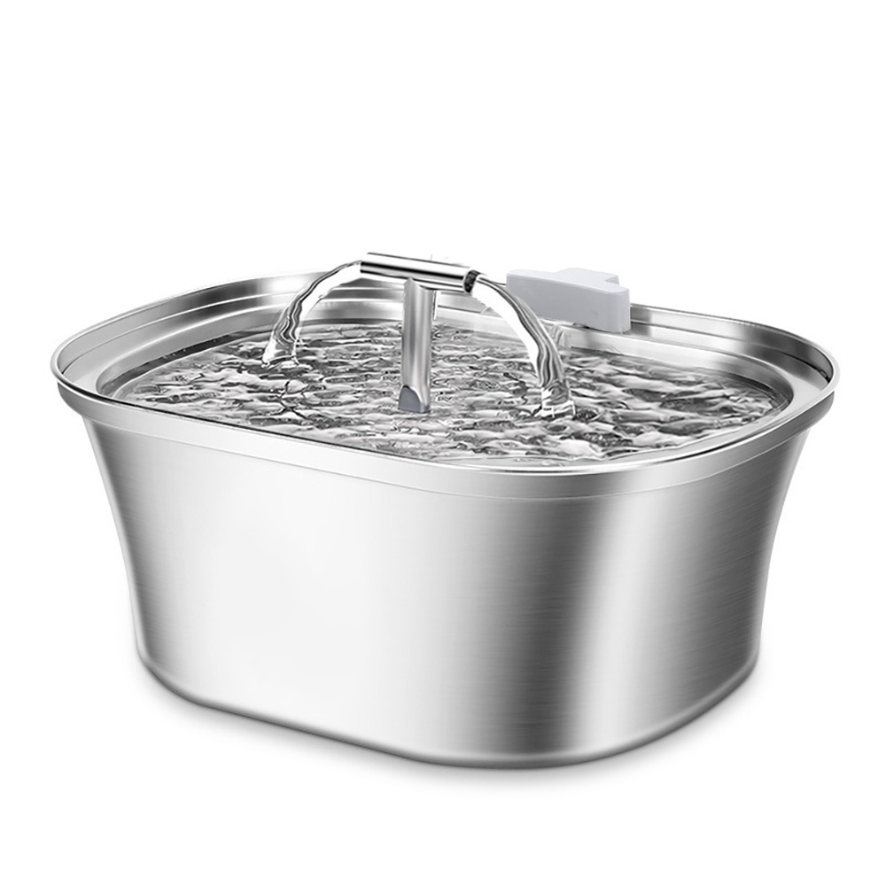 Stainless Steel Smart Pet Water Dispenser with Automatic Circulation and Filtration, Large Capacity Feeder for Cats and Dogs — image 20