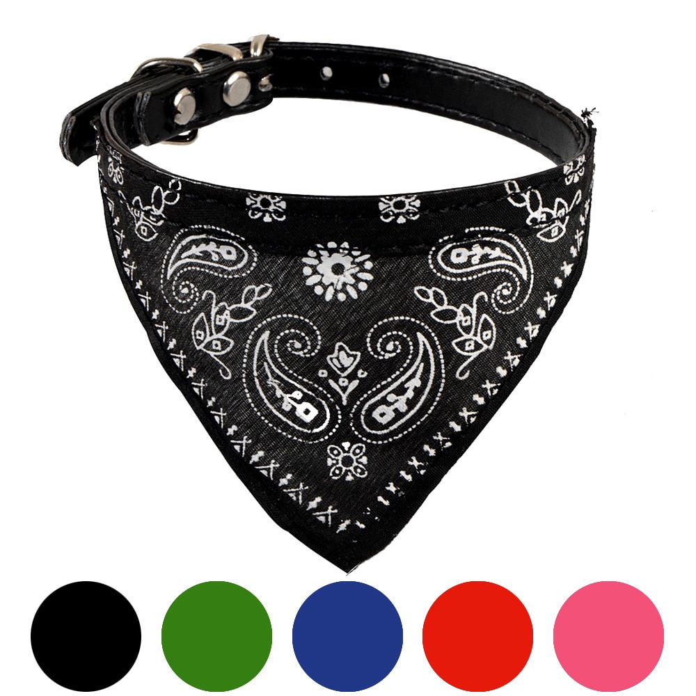 Adjustable Pet Dog Puppy Cat Cute Neck Scarf Bandana Collar Neckerchief Support — image 1