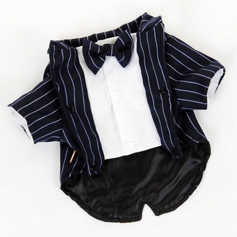 Ropa de Perro Traje de Señor Británico con Corbata y Cuello — imagen 1