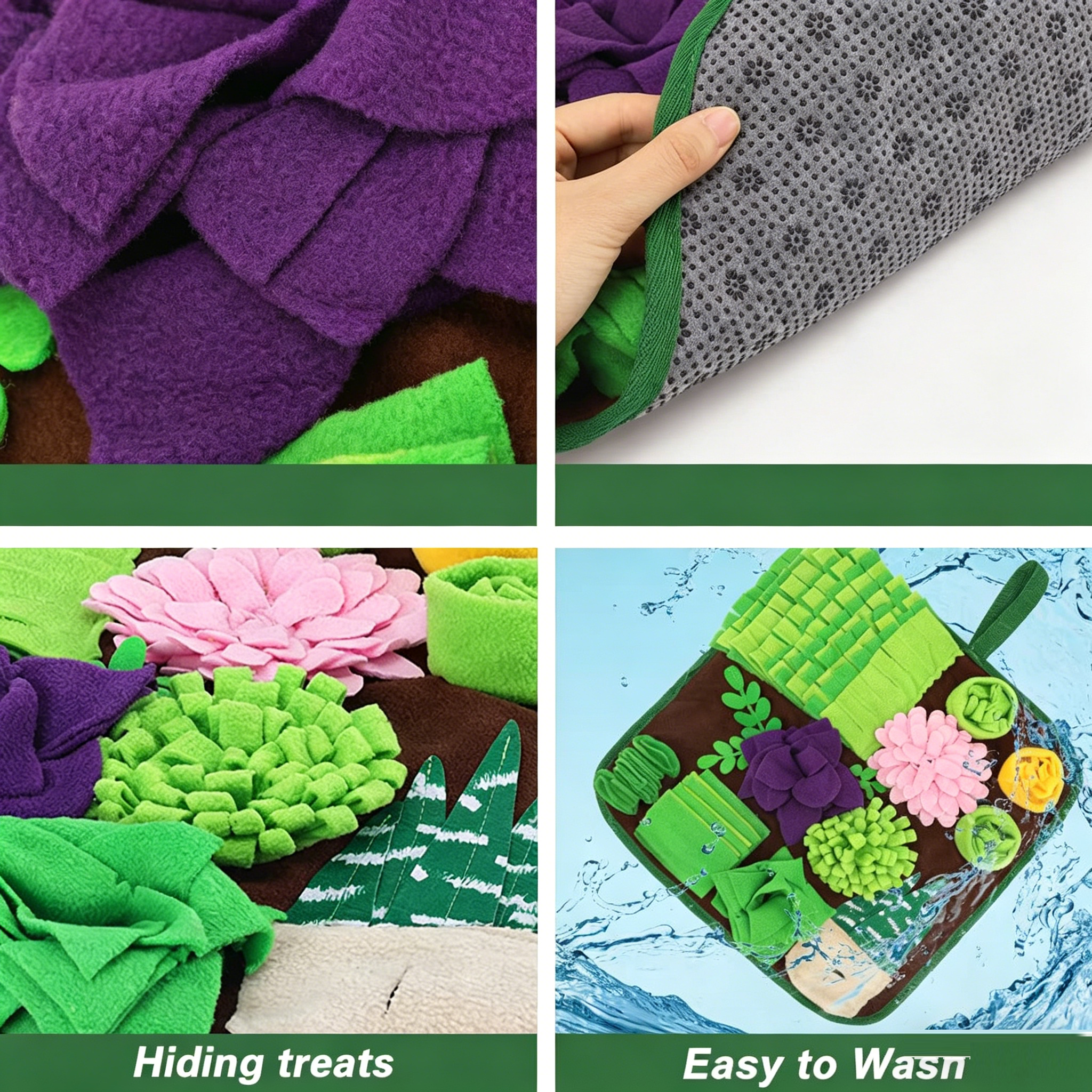 Pet sniffing pad feeding pad slow food consumption energy interactive training sniffing pad — image 4