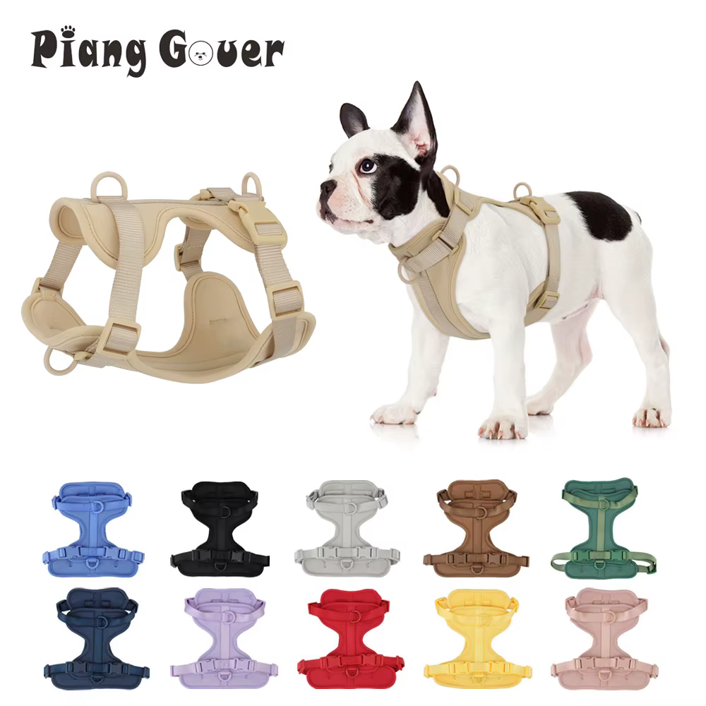 Dog Harness Outdoor Walk Training Fashion Pet Chest Strap Pet Harenss for Small Medium Dog — image 1