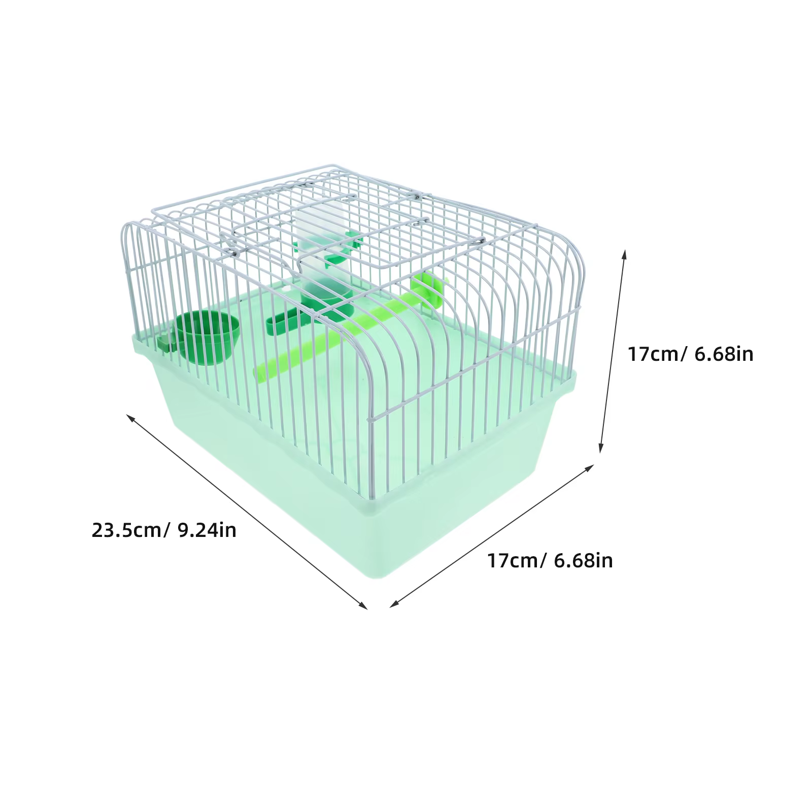 Caja Portátil para Pájaros: Hábitat Espacioso para Mascotas, Bebedero y Comedor para Viajes — imagen 4