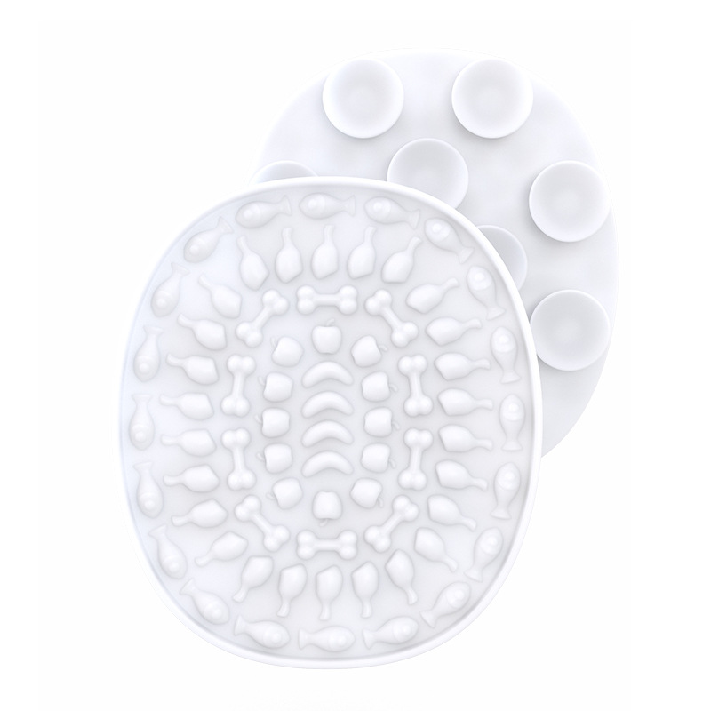 Pet Supplies Sucker Licking Pad Pet Placemat Silicone Slow Food Pad Slow Food Pad Dog Licking Pad — image 4