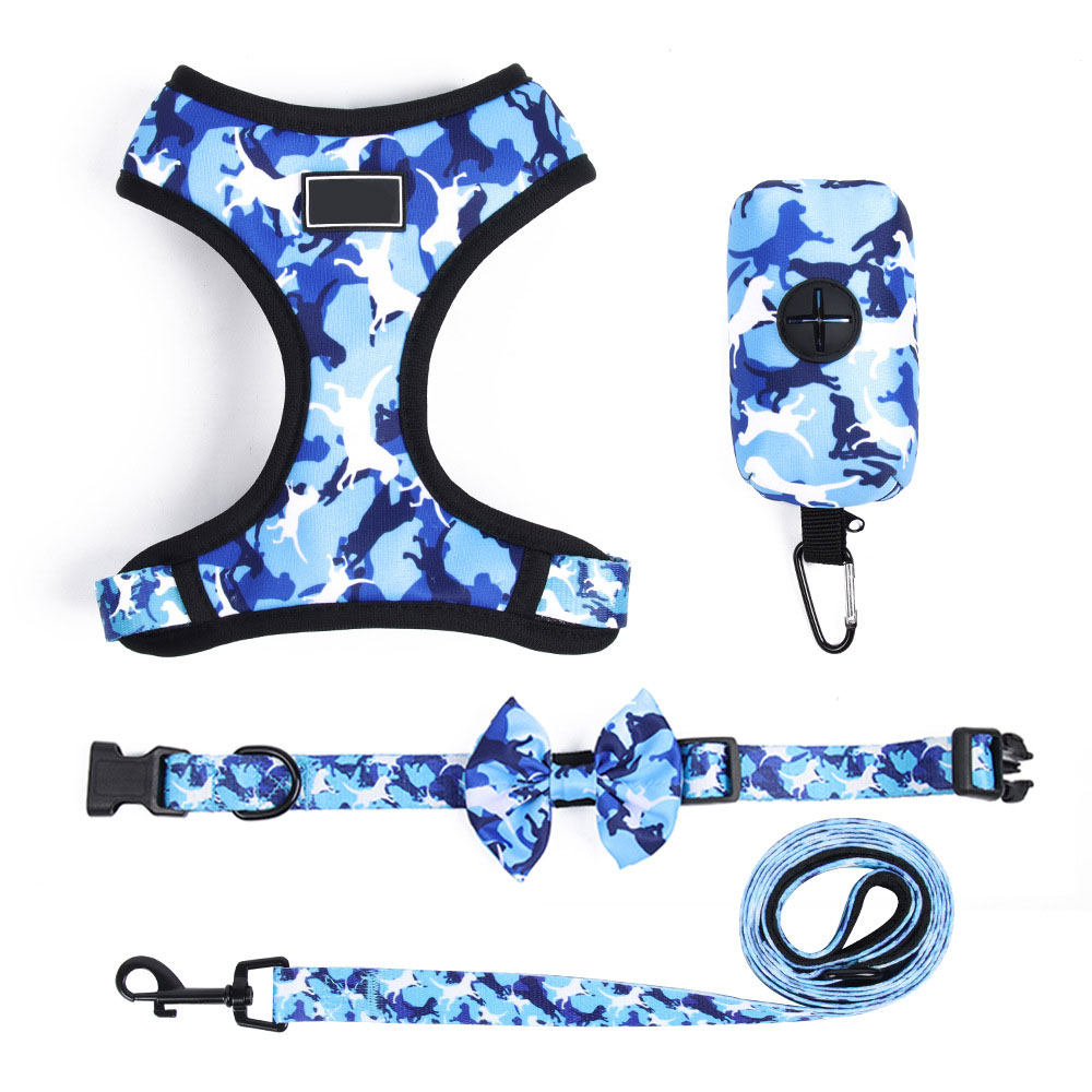 New Pet Leash Undershirt Type Dog Chest Strap Set Of Small And Medium-Sized Dog Walking Rope — image 6