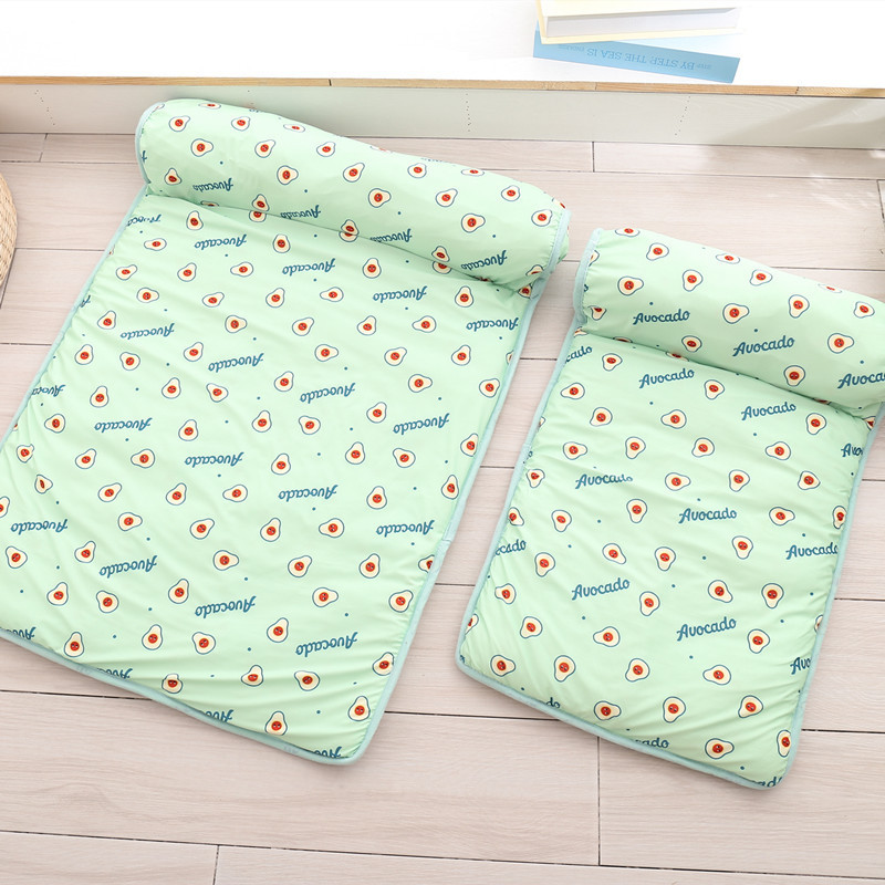 Cat dog pet ice pad summer autumn cooling heatstroke prevention sleeping mat fruit mat non-slip ice silk mat — image 4