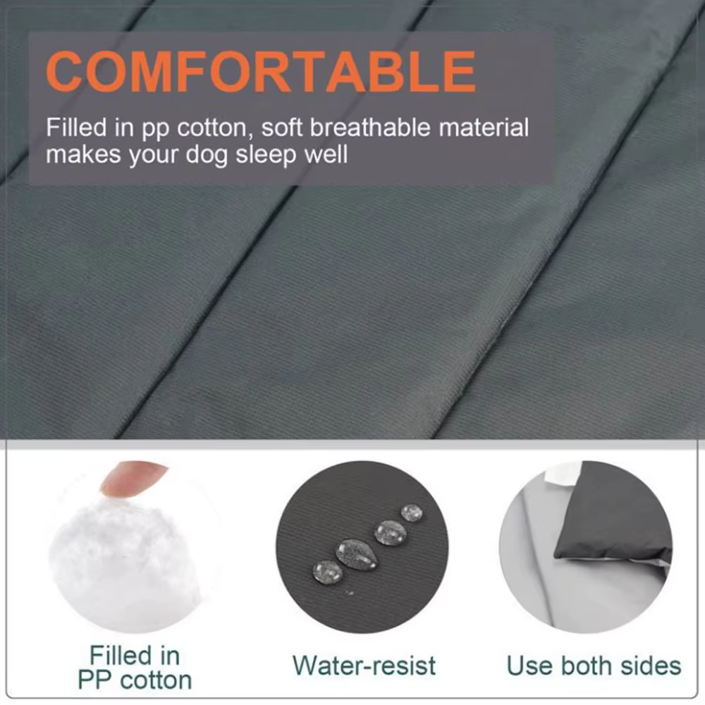 Bedding for Dogs Kennels Indoor Labrador Pet Products Beds and Houses Accessories Small Accessory Dog Large Beds Mats Kennel Bed — image 3