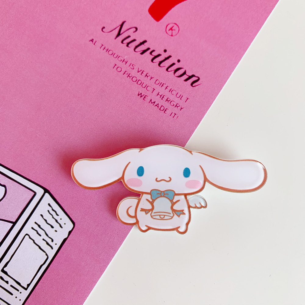 Broche de Acetato Corte y Creativo con Pupita de Cartón Adorables para Niñas Accesorios para Ropa Bolsos Pendientes — imagen 13