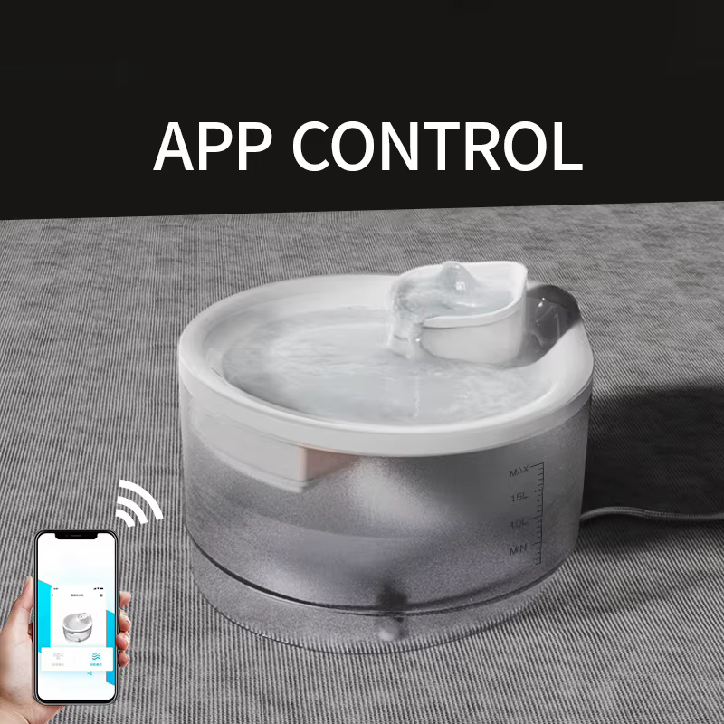 Pet Drinking Fountain Automatic Cat Water Feeder Auto Pet Feeder Automatic Pet Cat Water Dishes Fountain — image 4