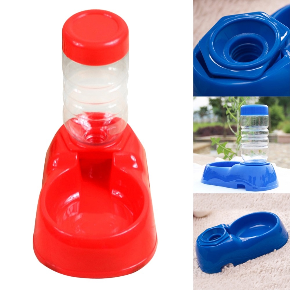 Automatic Pet Feeder Dog Bowls Water Bottles Dispenser Food Dish Bowl for Dogs Cat Drinker Feeder Pet Products — image 2