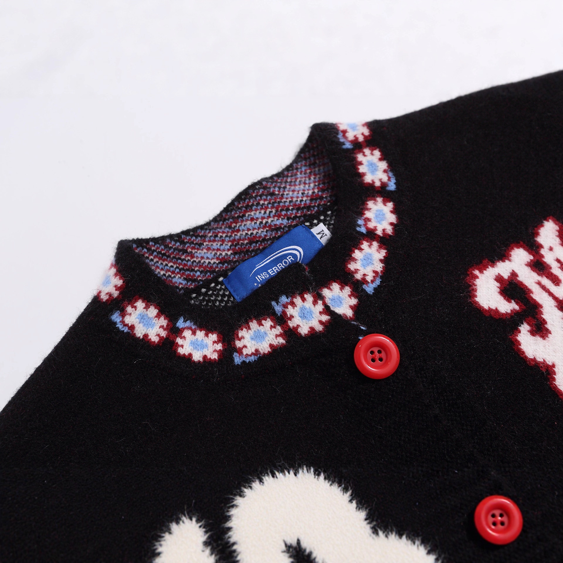 Cat Jacquard Design Coat — image 4