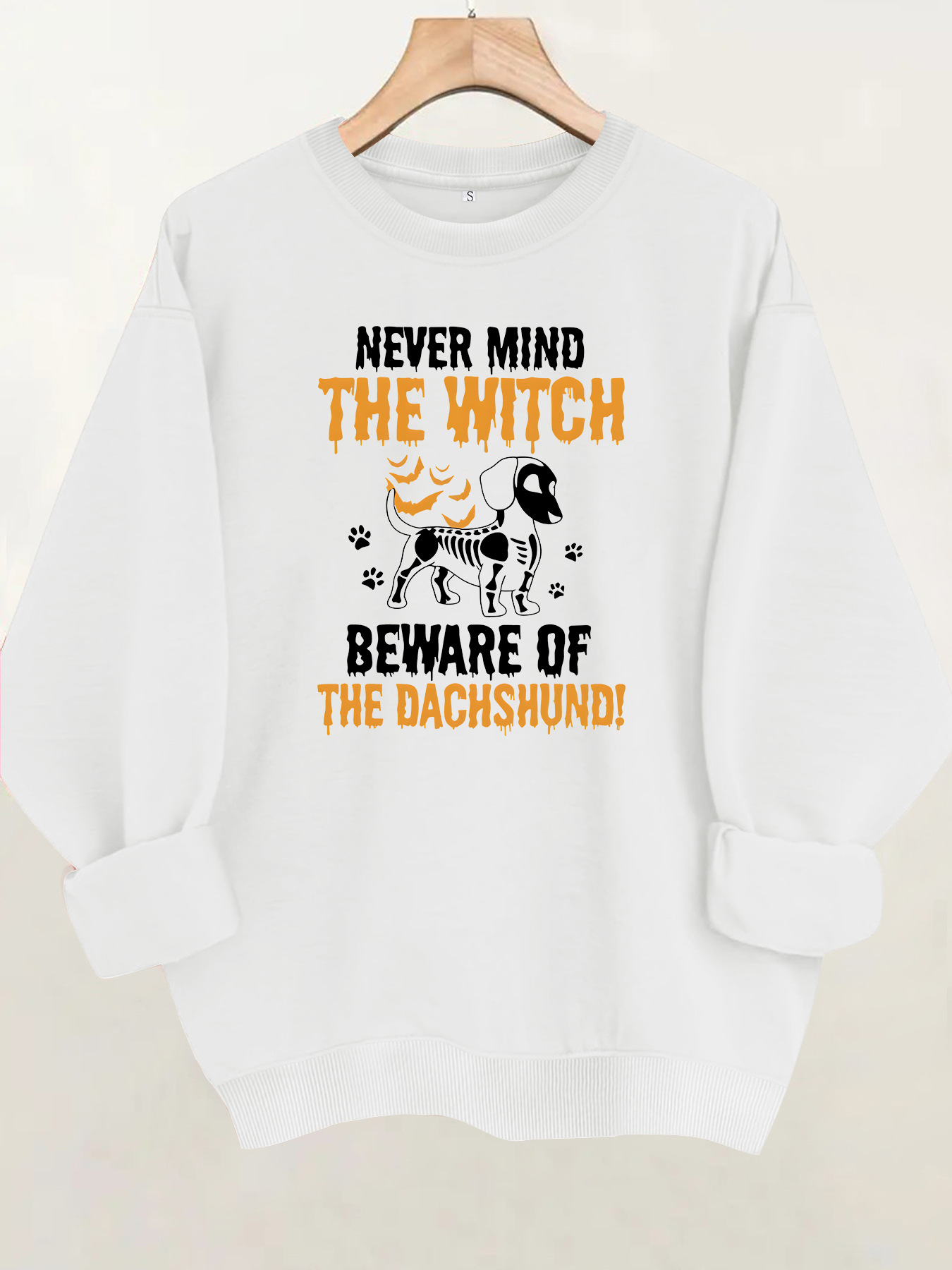 Sausage Dog Skeleton Hoodie — image 7